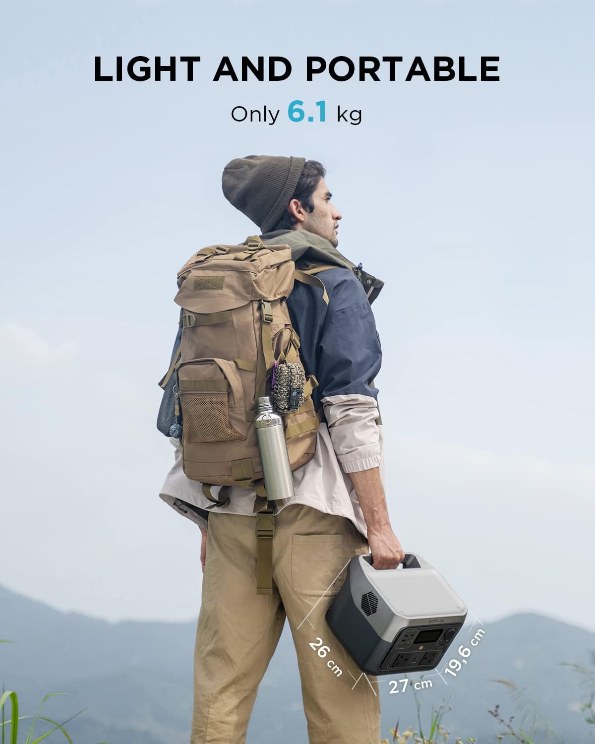 Ecoflow River 2 Max Portable Power Station 512WH ، 500W