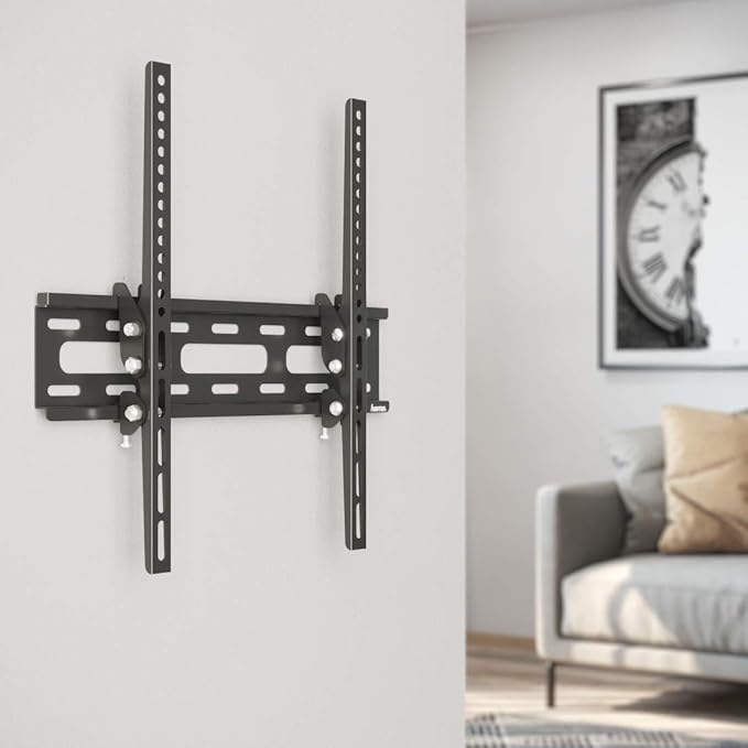 Hama FIX TV Wall Bracket, 1 Star,  191 cm (75') 40Kg - Black