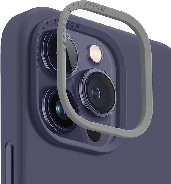 Uniq Hybrid iPhone 14 Pro Lino - Fig Purple