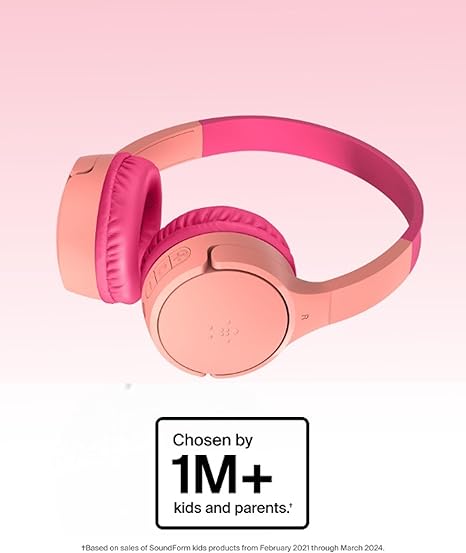 Belkin Soundform Min Headphones Pink(Aud002Btpk