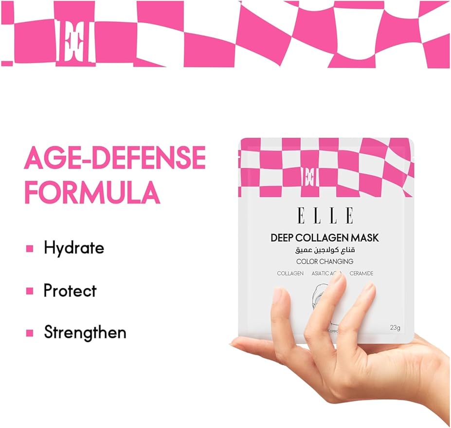 Elle Deep Collagen Color Changing Mask