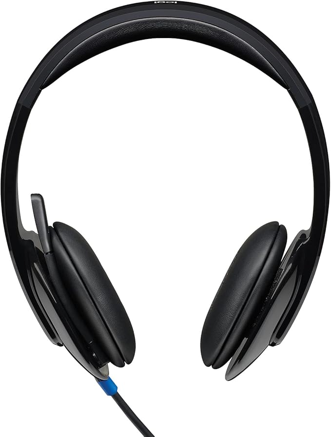 سماعة رأس Logitech H540 Usb سلكية - سلكية / Usb / ستيريو / أسود 