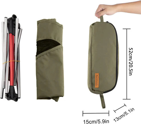 Naturehike Stellaluna L02 Ultra Light Back Chair - Green