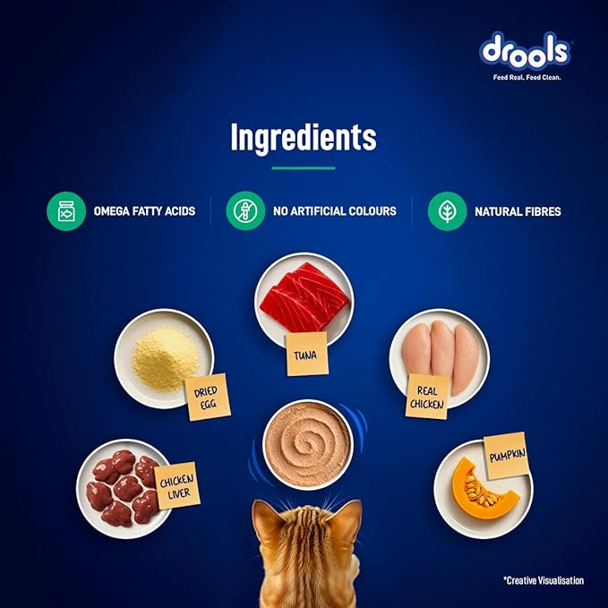 Drools Tuna Mousse Cat 80gm (12pcs)