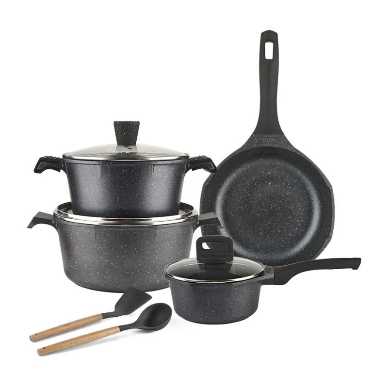 OSFE-11PCSGranite Cookware Set- GR11-DGY