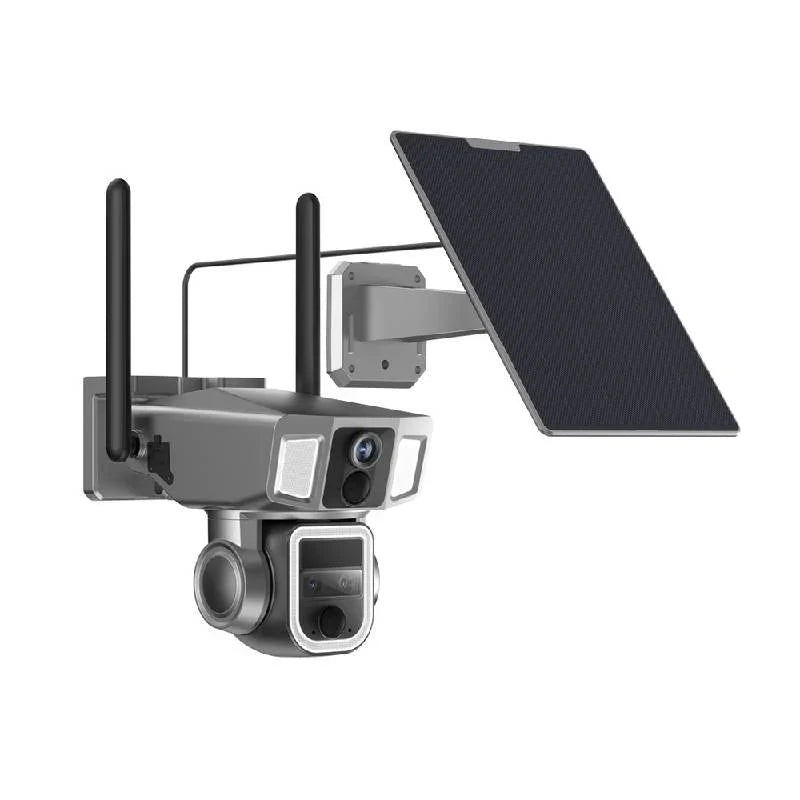 Powerology 4G/Wifi 10X Zoom 2Mp 2Mp 360 Ultimate Versatile Camera Black