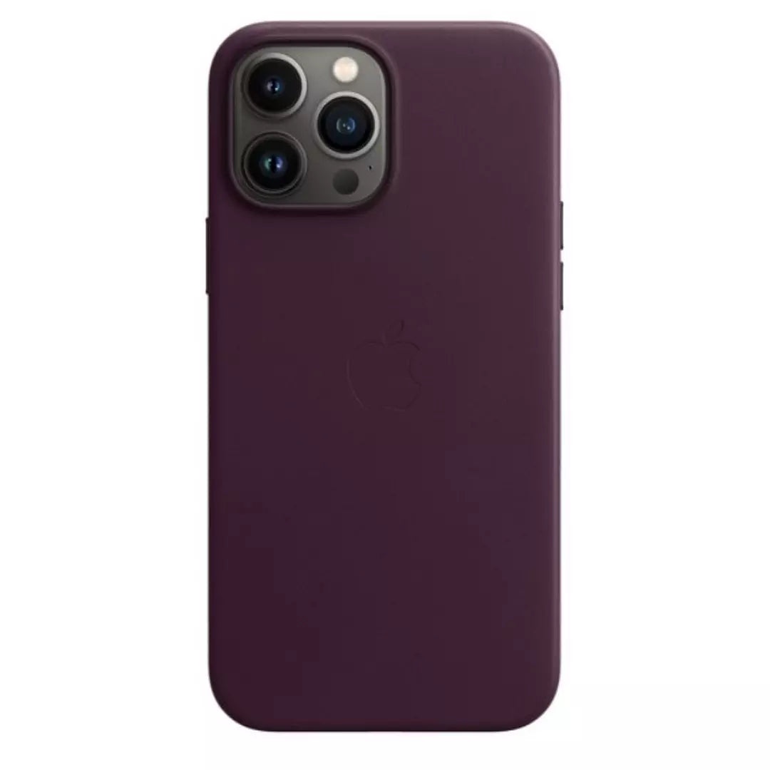 iPhone 13 Pro Max Leather Case with MagSafe - Dark Cherry