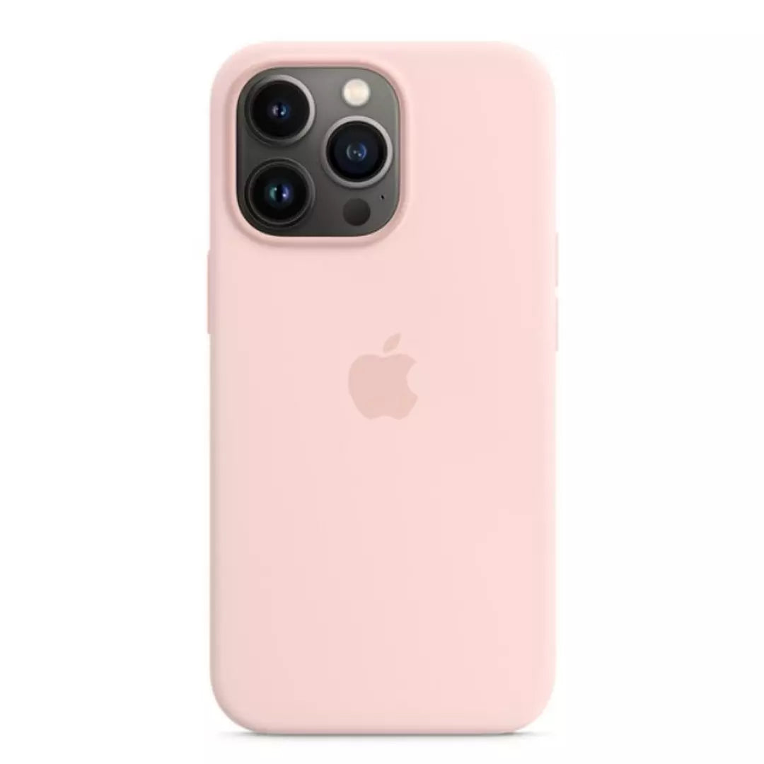 iPhone 13 Pro Silicone Case with MagSafe - Chalk Pink