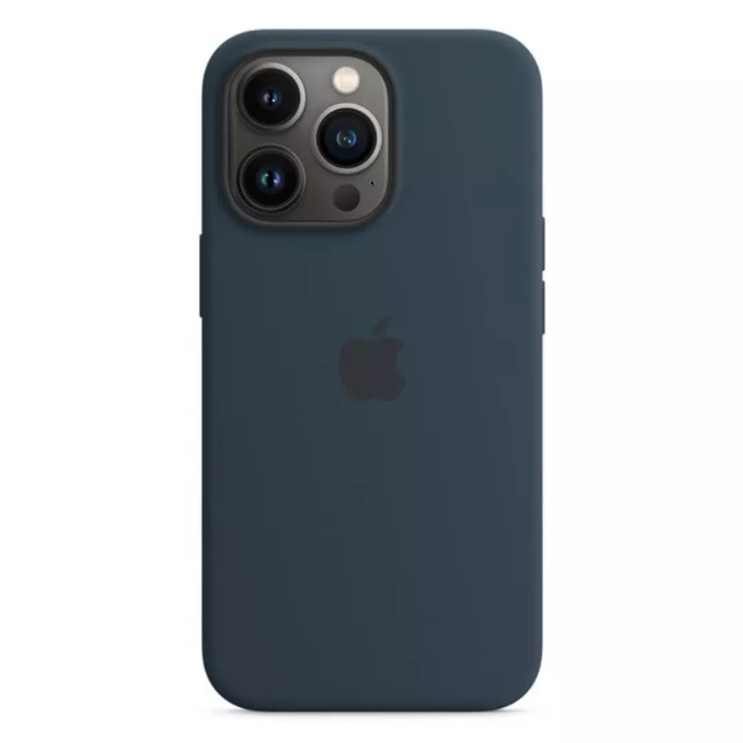 iPhone 13 Pro Silicone Case with MagSafe - Abyss Blue