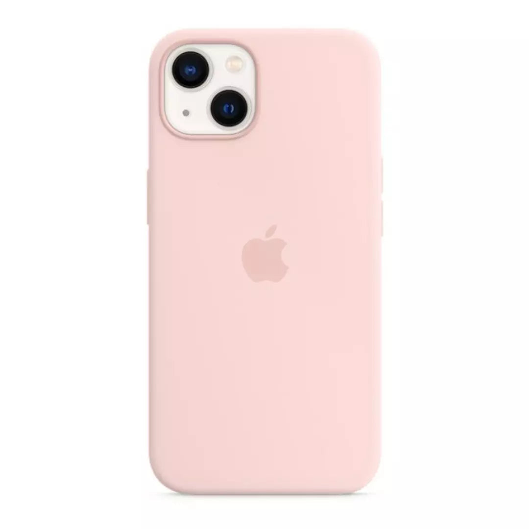 iPhone 13 Silicone Case with MagSafe - Chalk Pink