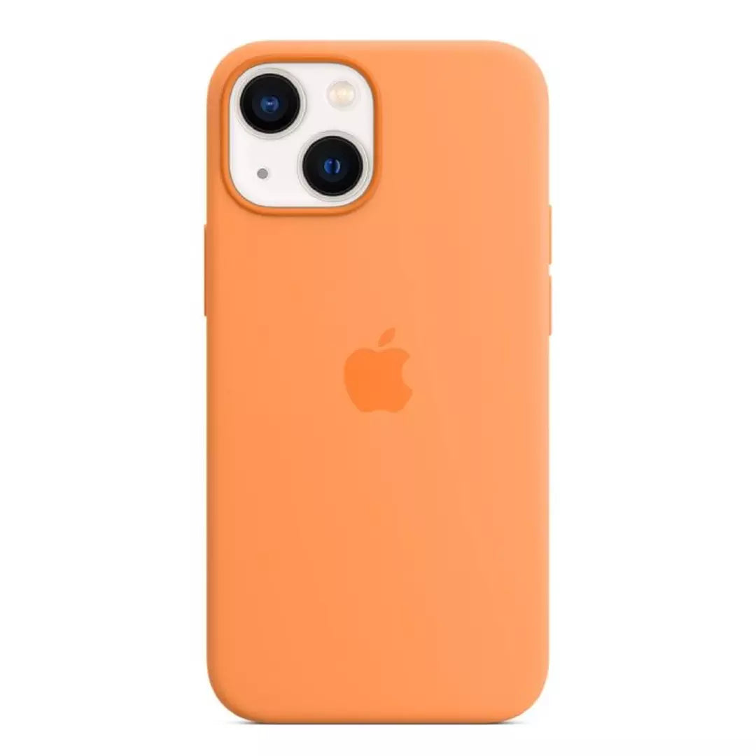 iPhone 13 Silicone Case with MagSafe - Marigold