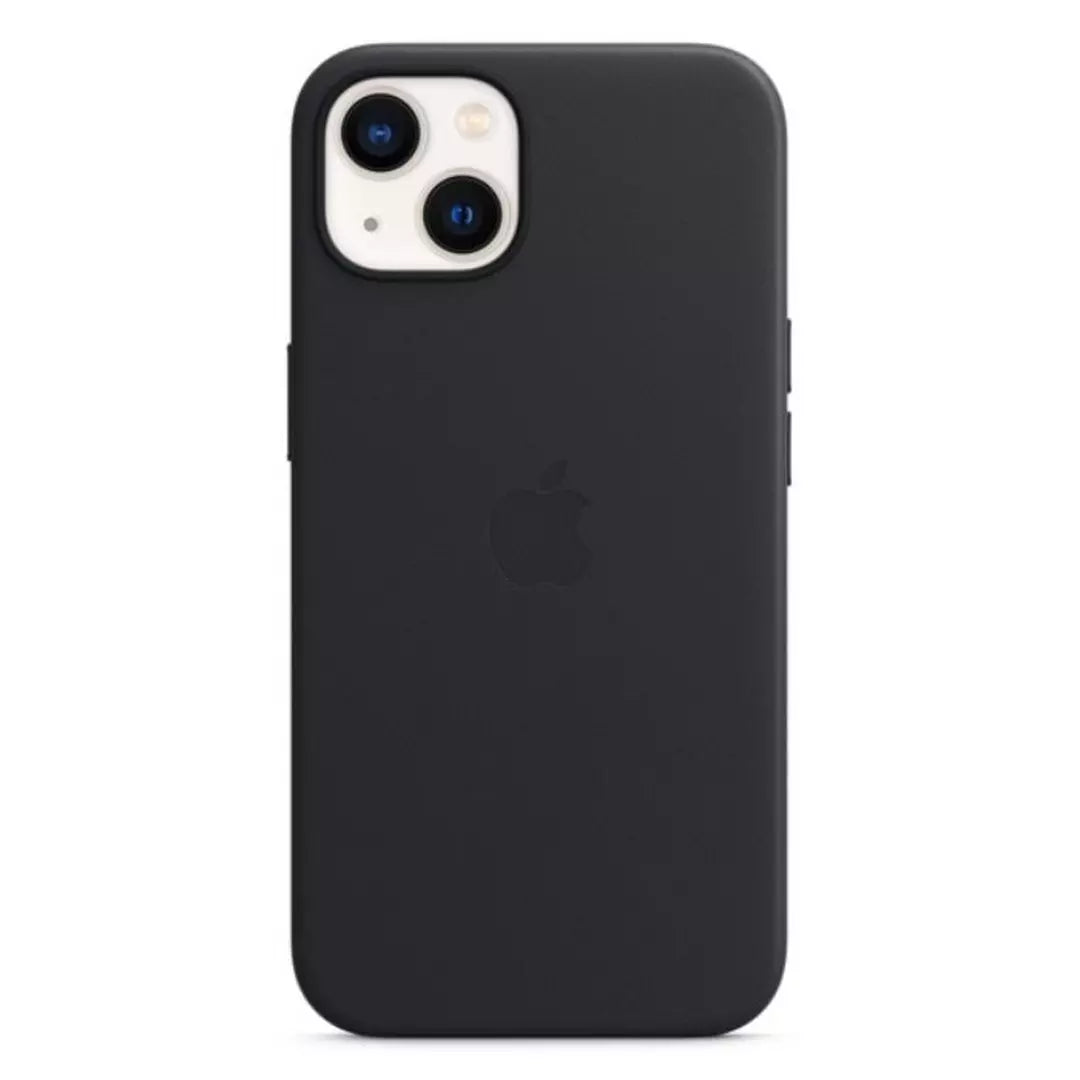 iPhone 13 Leather Case with MagSafe - Midnight