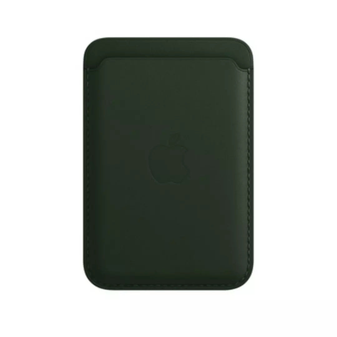 iPhone Leather Wallet with MagSafe - Sequoia Green