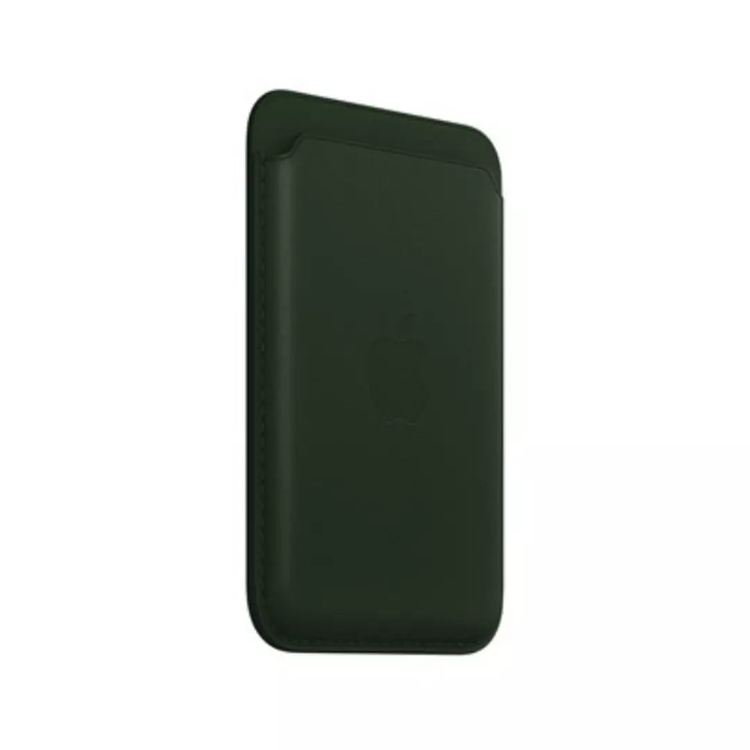 iPhone Leather Wallet with MagSafe - Sequoia Green