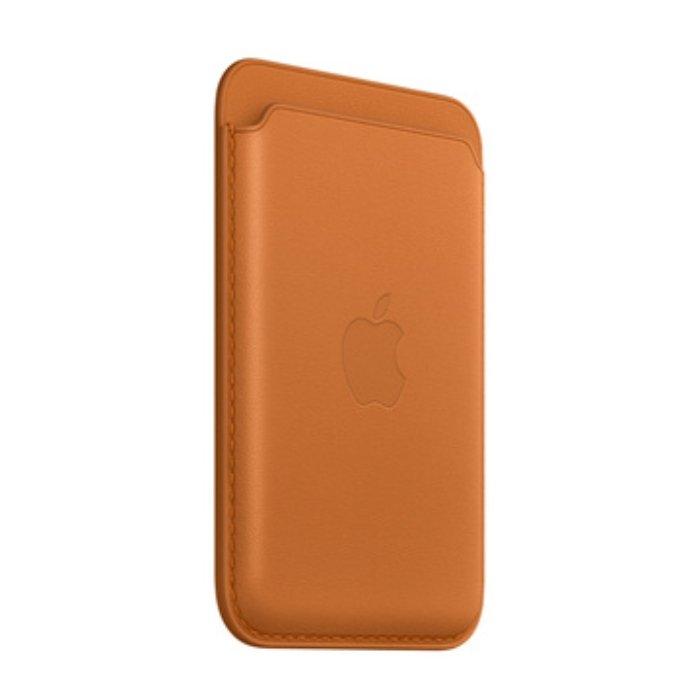 iPhone Leather Wallet with MagSafe - Golden Brown