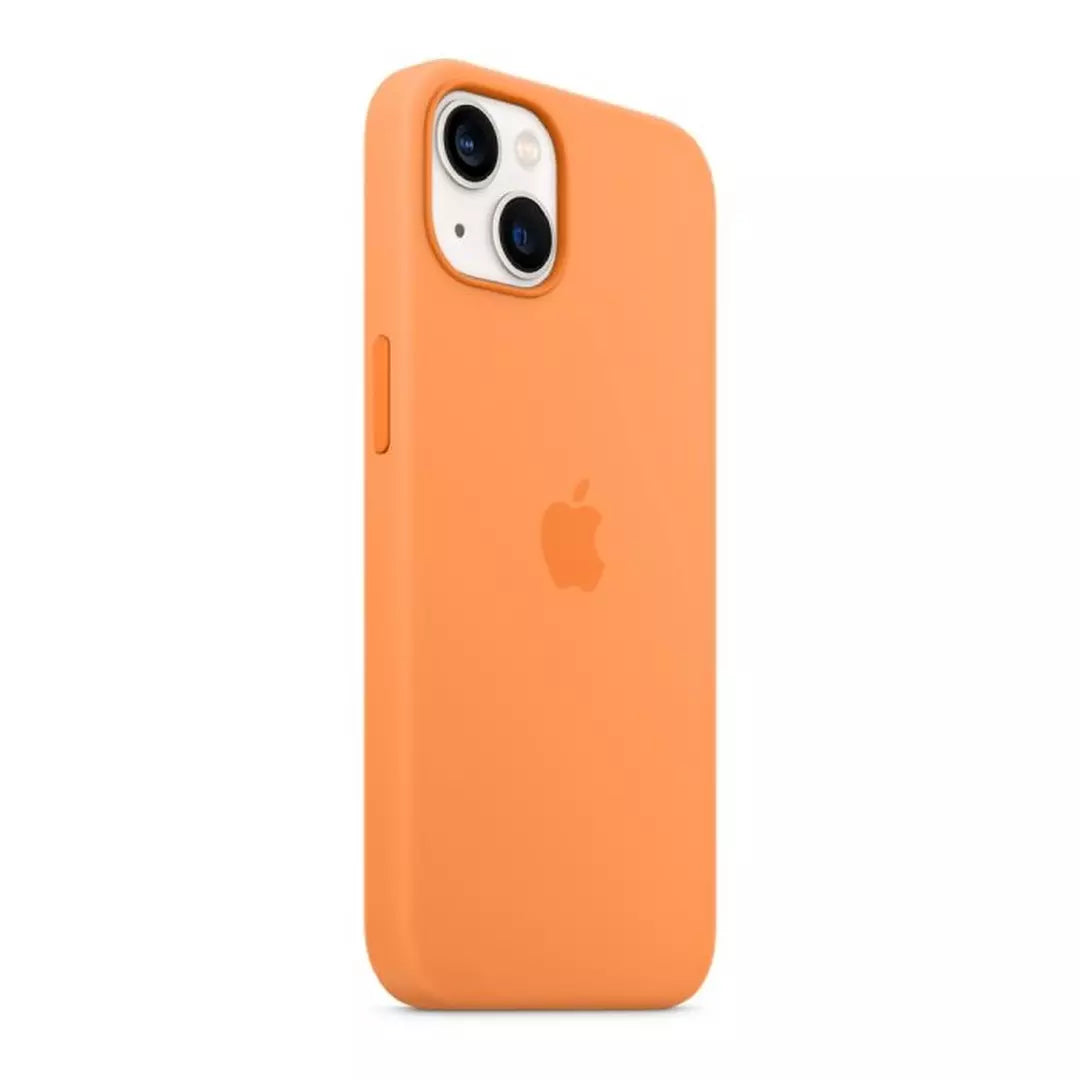 iPhone 13 mini Silicone Case with MagSafe - Marigold