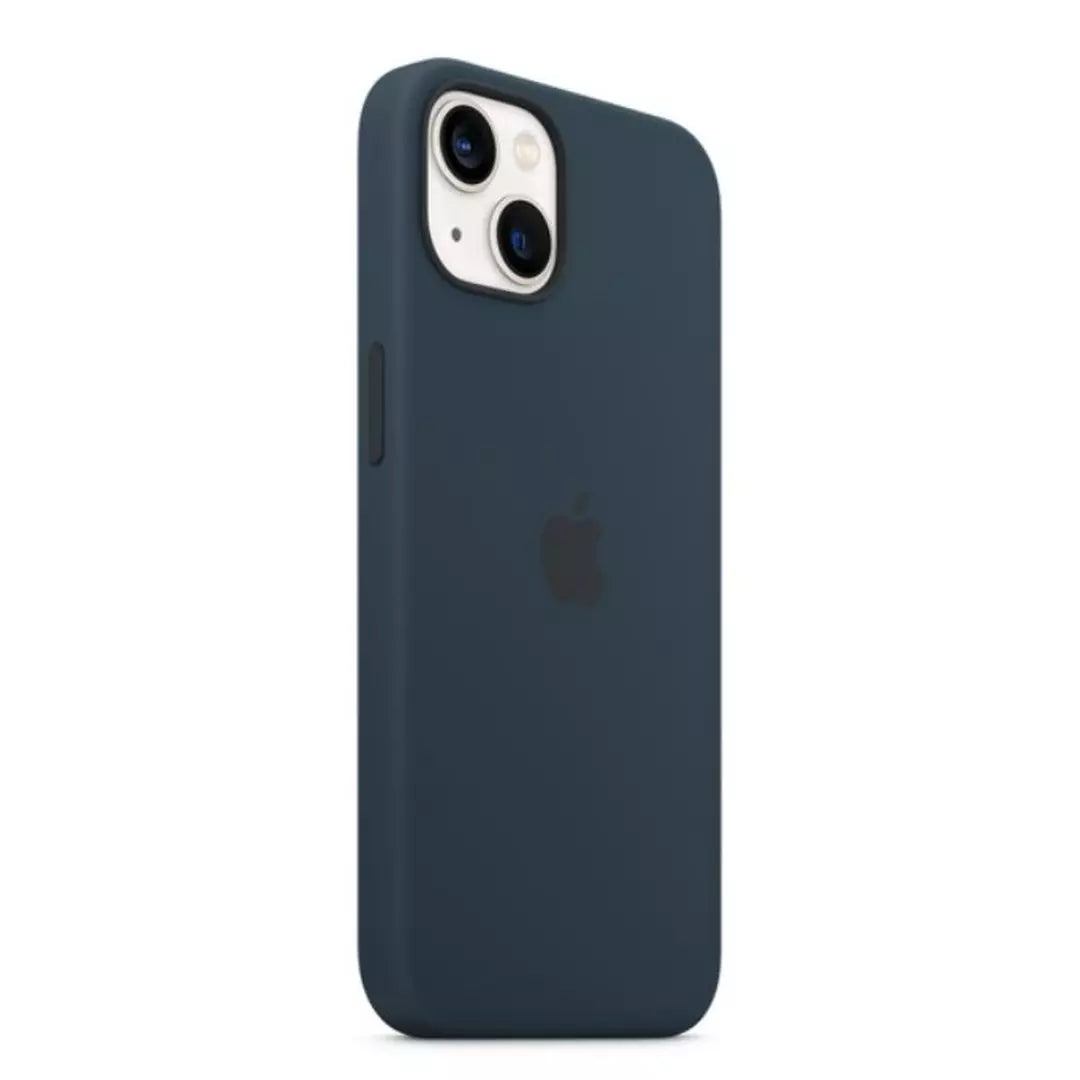 iPhone 13 Silicone Case with MagSafe - Abyss Blue