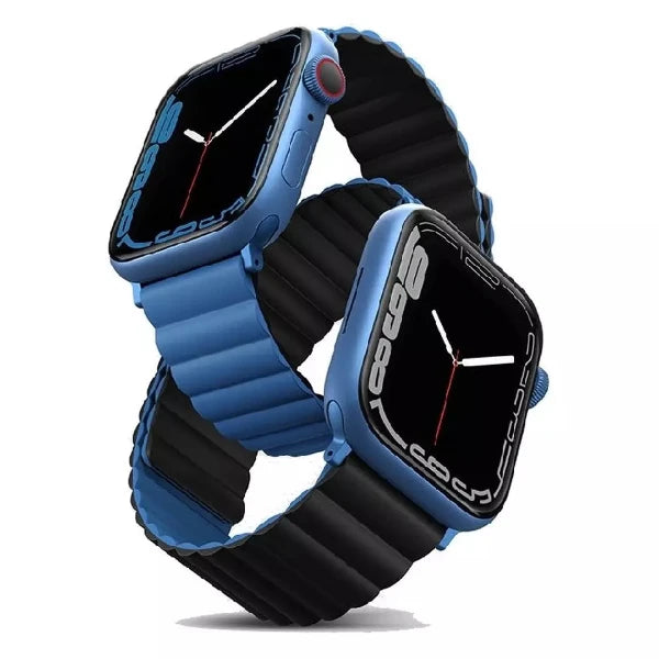 Uniq Revix Magnetic For Apple Watch Strap 42/44/45Mm(Blue/Black)