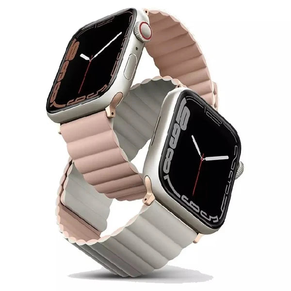 Uniq Revix Magnetic For Apple Watch Strap 42/44/45Mm Pink/Beige