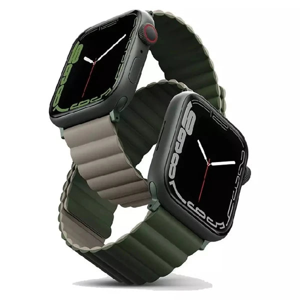 Uniq Revix Magnetic For Apple Watch Strap 42/44/45Mm Green/Taupe