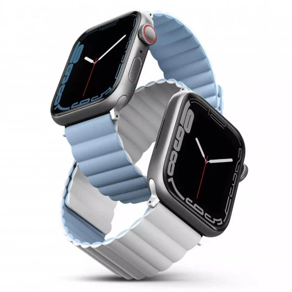 Uniq Revix Magnetic For Apple Watch Strap 42/44/45Mm White / Blue