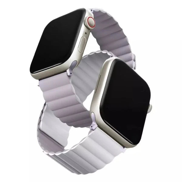 Uniq Revix Magnetic Apple Watch Strap 45/44/42Mm-Lilac/White