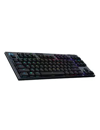 Logitech G915 TKL Ten Keyless Light Speed Wireless RGB Mechanical Gaming Keyboard - Clicky