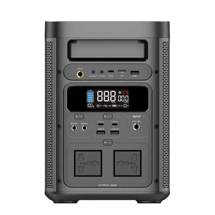 Powerology  Portable Generator Integrated Hi-Fi Sound System Blk