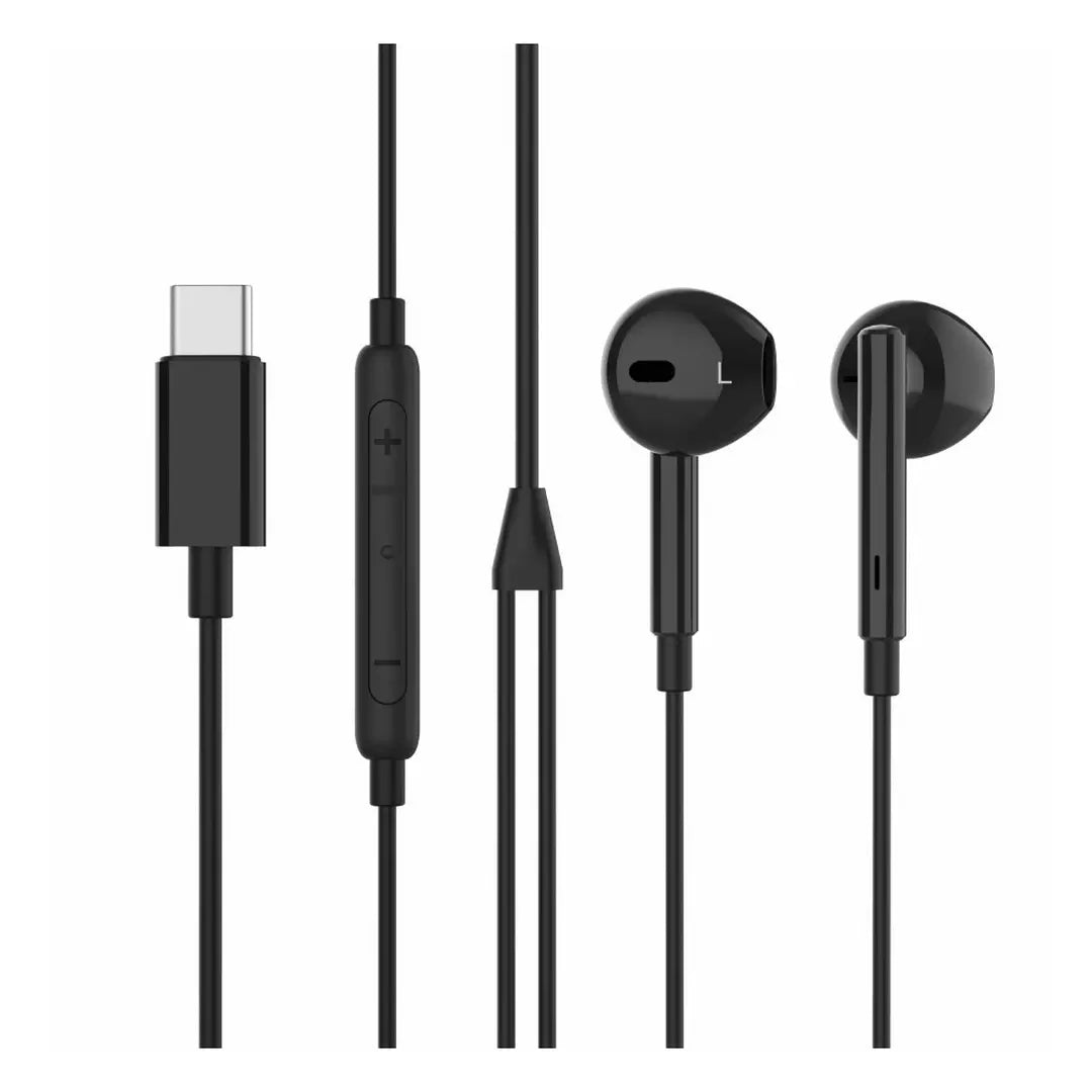 Unisynk In-Ear Headphones Usb-C Black