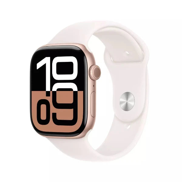 Apple Watch Series 10 Gps 46Mm Rose Gold Alu Case W/Light Blush Sport Band - M/L