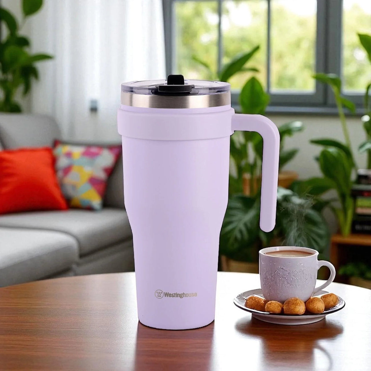 WESTINGHOUSE-40oz , Tumbler with handel-Purble