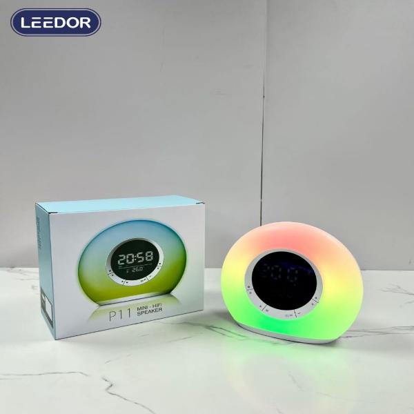 Leedor RBG Colonful Wireless Disign Display Speaker TWS Home Desktop BT SPEAKER