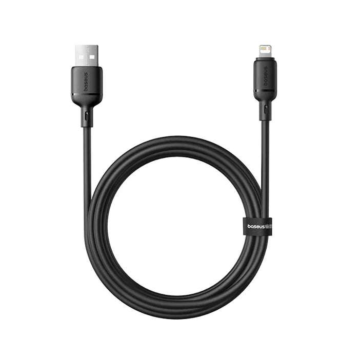 Baseus Silky Fast Charging Cable USB-A to USB-C 2m - Cluster Black