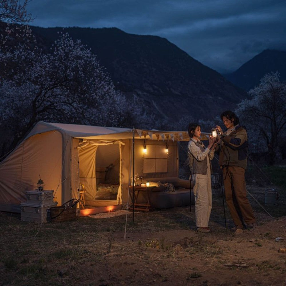 Naturehike Gen Air 12Y Inflatable Tent - Quicksand Gold (410*270*200)