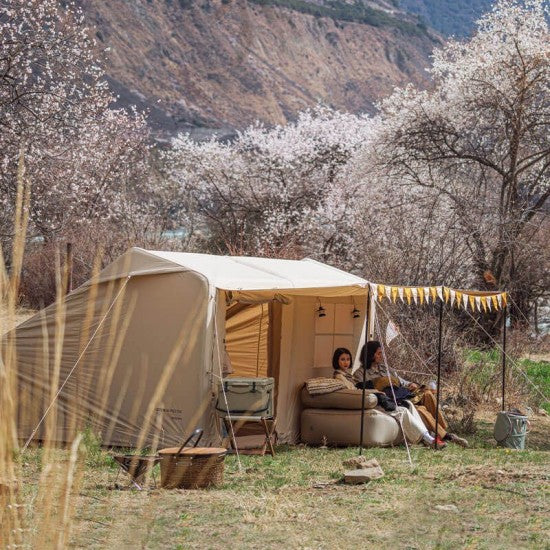 Naturehike Gen Air 12Y Inflatable Tent - Quicksand Gold (410*270*200)