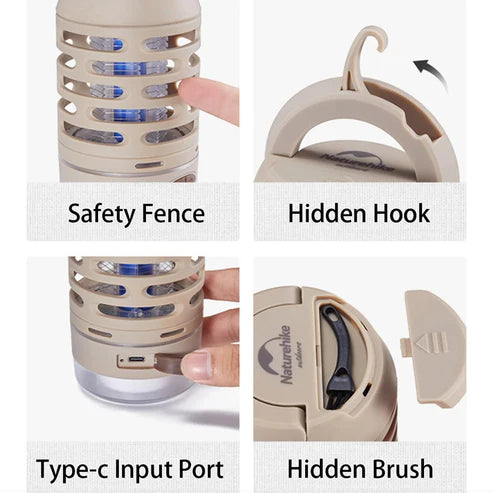 NatureHike Outdoor Mosquito Killer Lamp - Khaki