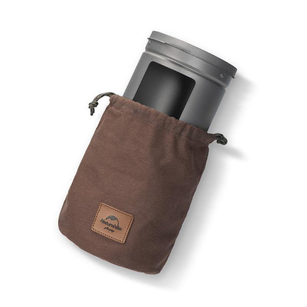 NatureHike Mini Titanium Wood Stove - Titanium Color