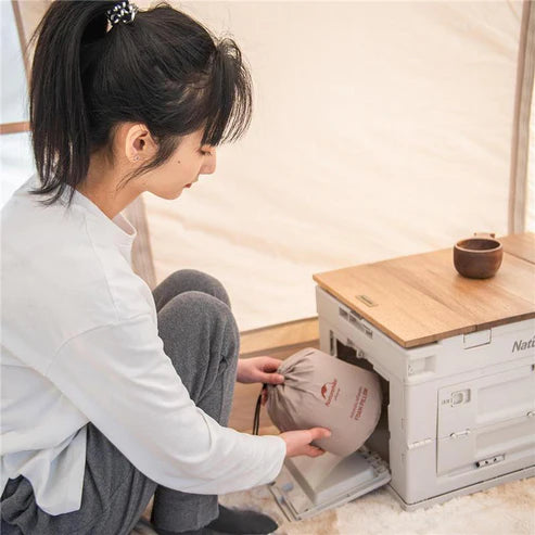 Naturehike 3D Comfortable Silent Foam Pillow - Almond Yellow