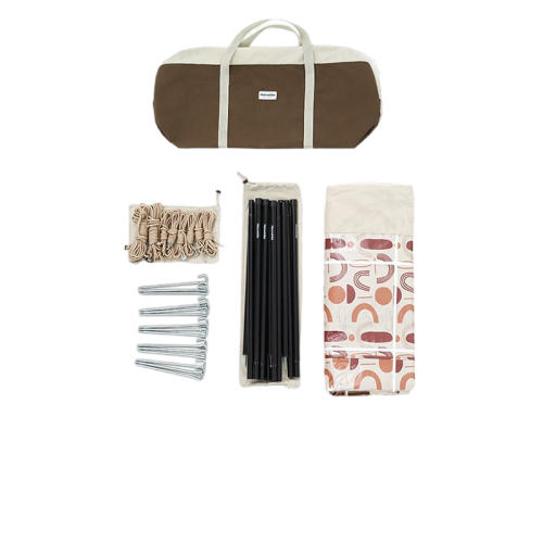 NatureHike معلقة الزجاج الأمامي حديقة الزجاج الأمامي كصورة - الكاكي