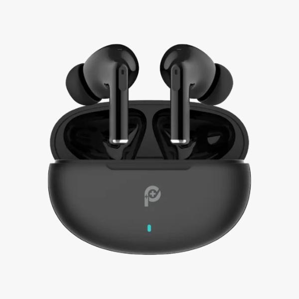 PowerO+ Serene True Wireless Earbuds - Black