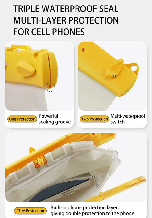 Naturehike Diving Series Multifunctional Waterproof Bag - Napoli Yellow (2.6L)