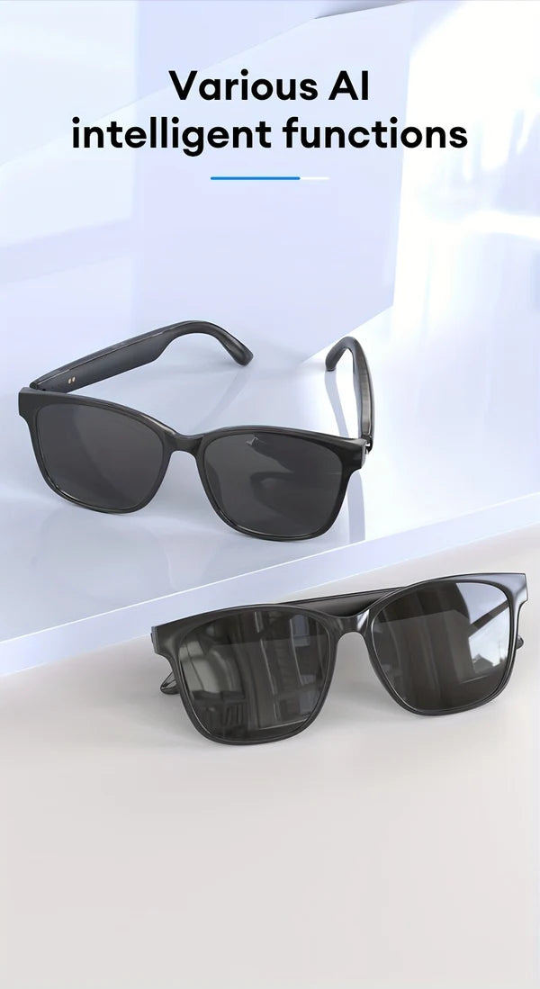 Hyundai Hy C8 Wireless AI Smart Glasses مع ترجمة مكبر صوت 70+ اللغات - SMG492