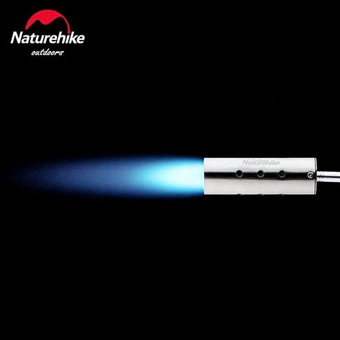 Naturehike Long High-Power Blow Torch Set - Steel Natural
