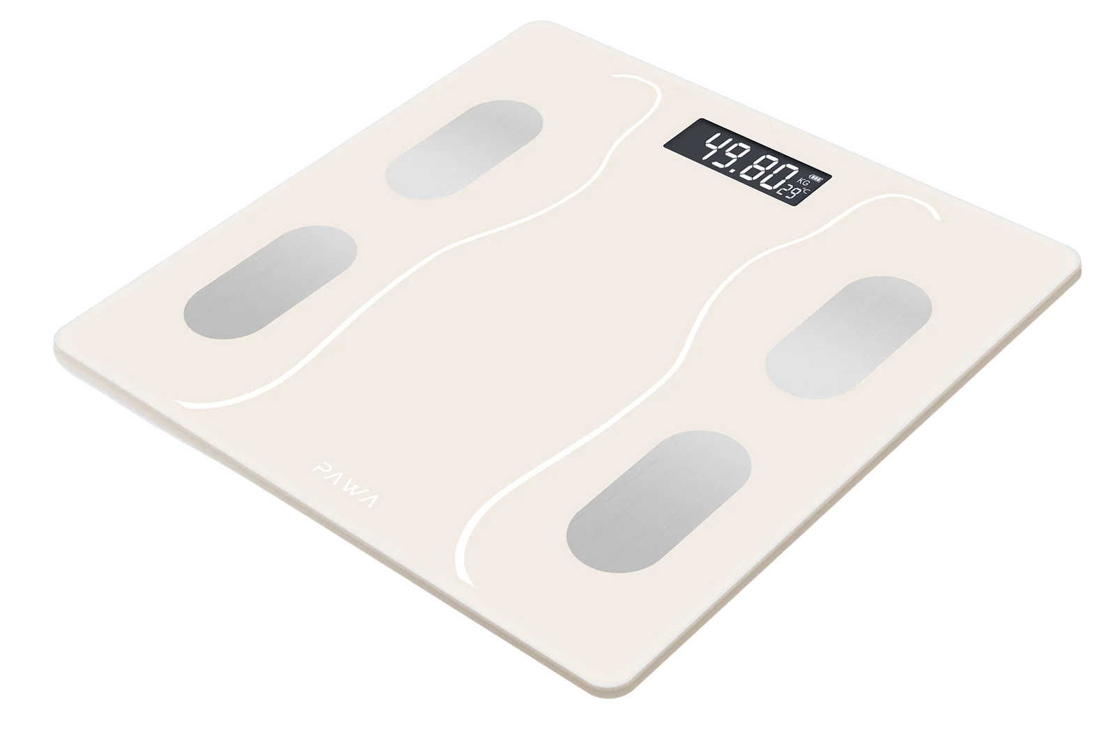 Pawa Smart Body Scale with Body Analysis APP - Beige