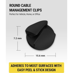 Scosche Cable Management Kit 6-Pack