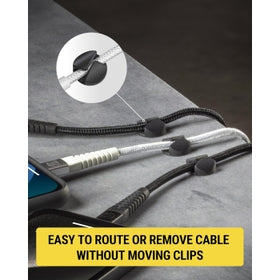 Scosche Cable Management Kit 6-Pack