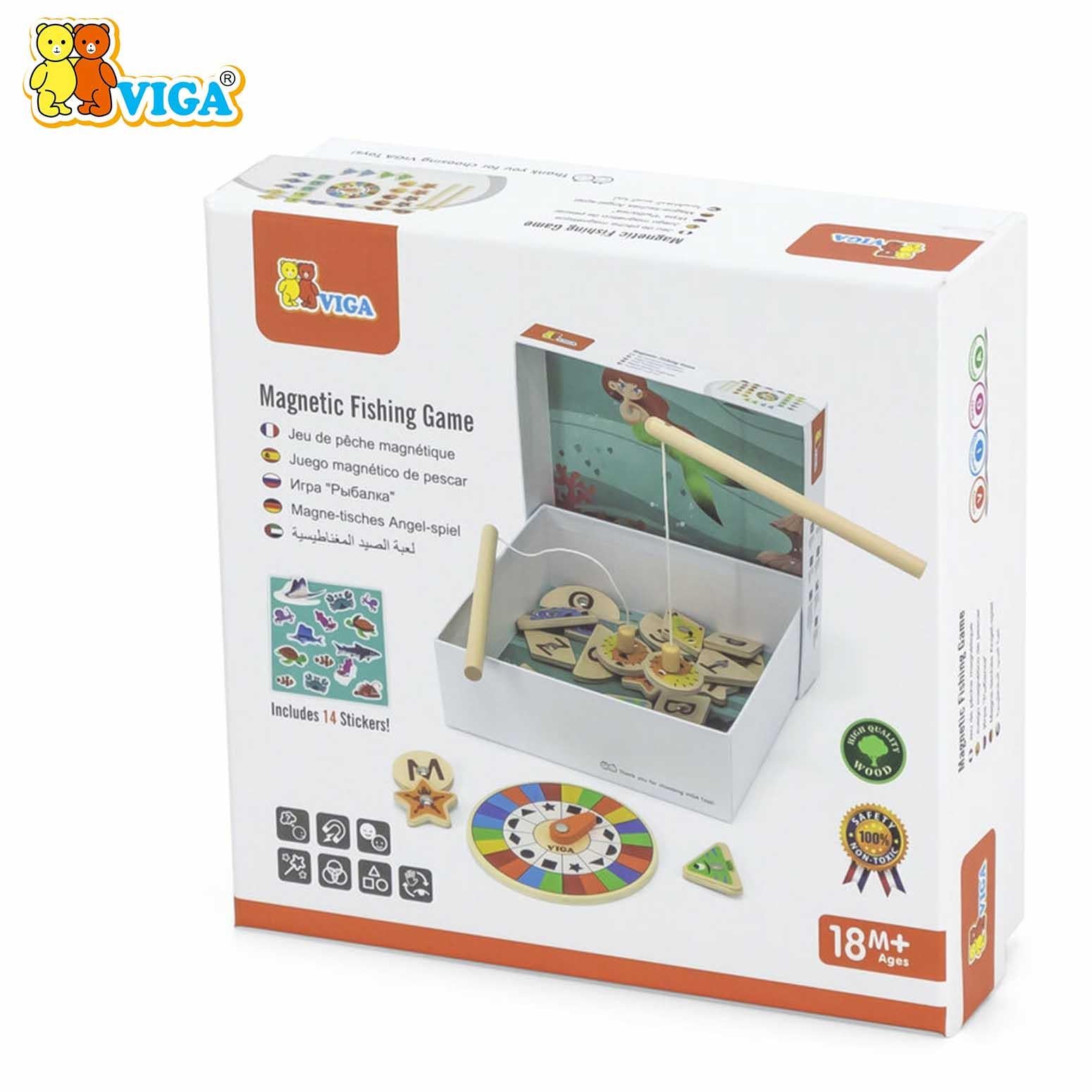 لعبة الصيد المغناطيسي فيجا