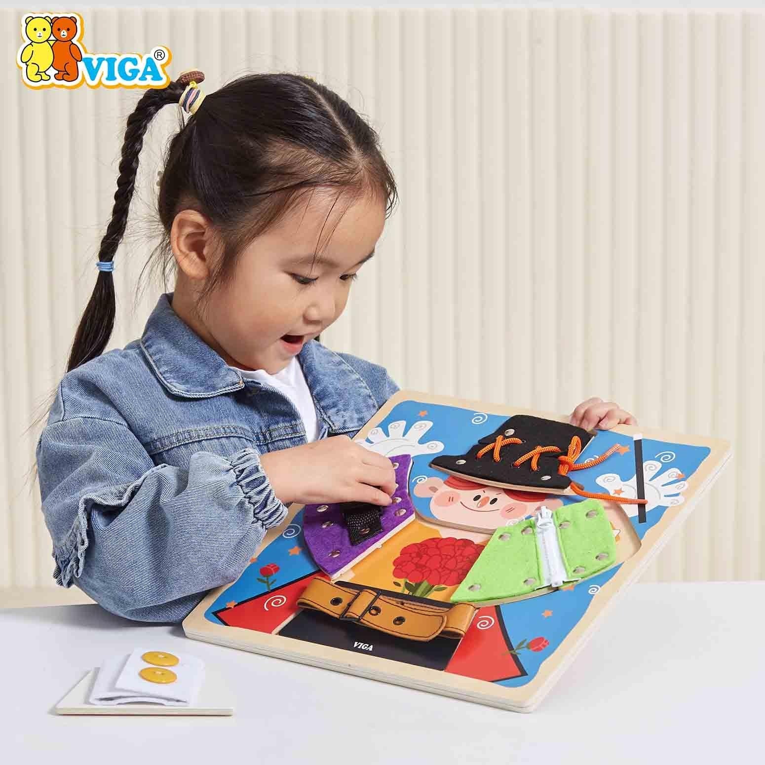 لوحة مهارات Viga - ساحر الملابس