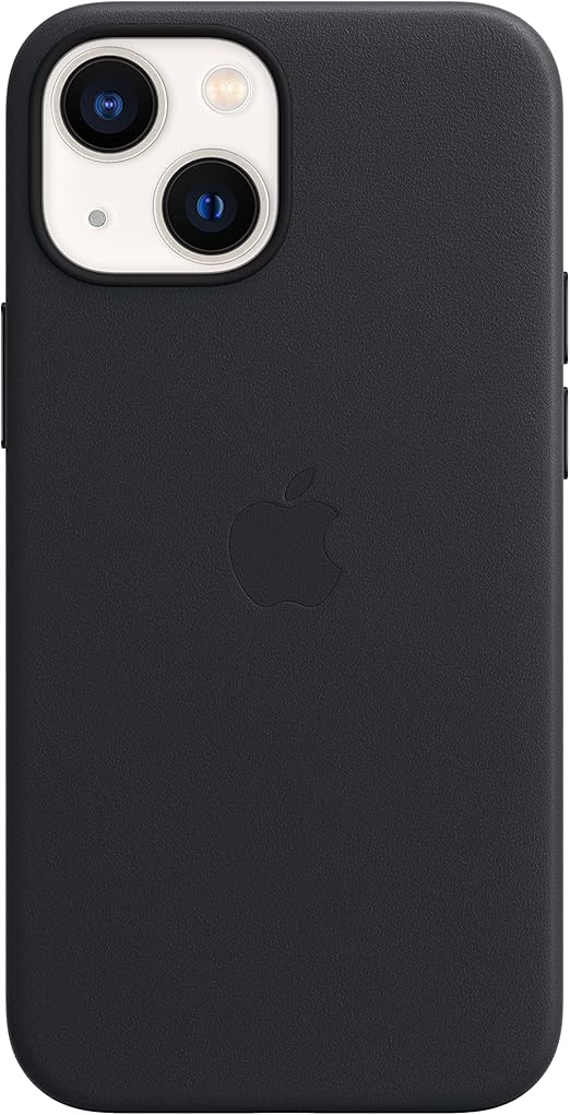 iPhone 13 mini Leather Case with MagSafe - Midnight