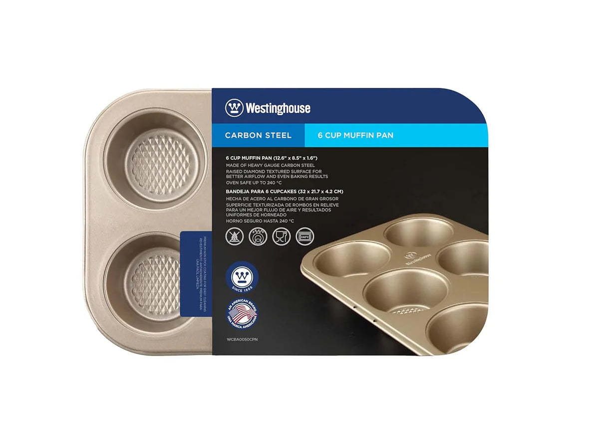 WESTINGHOUSE-6 Cup Muffin Pan.
